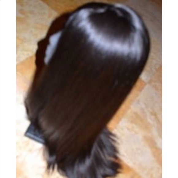 FULL cap %100 human hair wig 26 inches main image 3